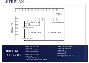 519-525 W Terrace Dr, San Dimas, CA à vendre Plan d’étage– Image 1 sur 1