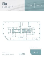 301 Perimeter Ctr N, Atlanta, GA à louer Plan d’étage– Image 2 sur 2