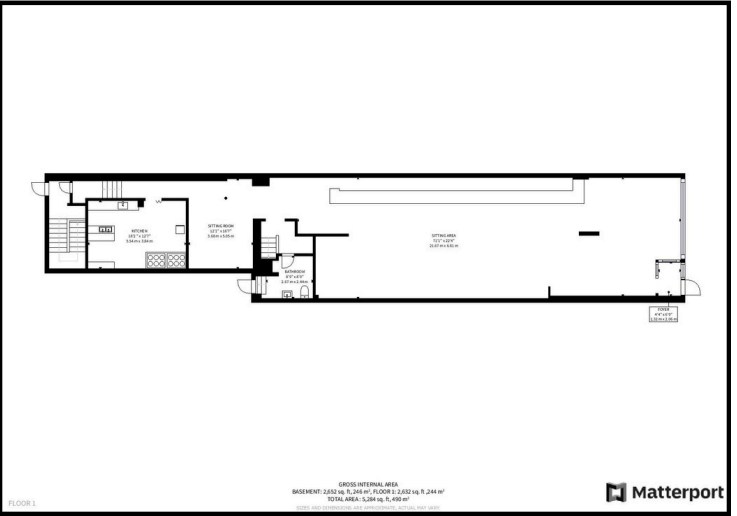 491-499 Church St, Toronto, ON à louer - Plan d’étage – Image 2 sur 5
