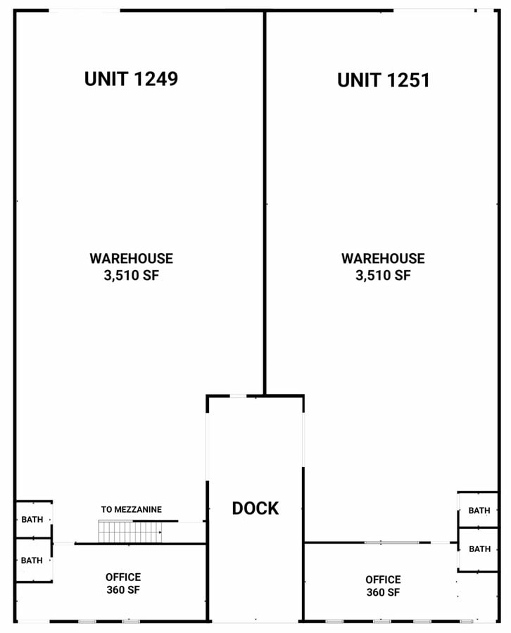 1249-1253 Cobblestone Way, Woodstock, IL 60098 - Lot 1249 - - Plan d’étage - Image 1 of 1