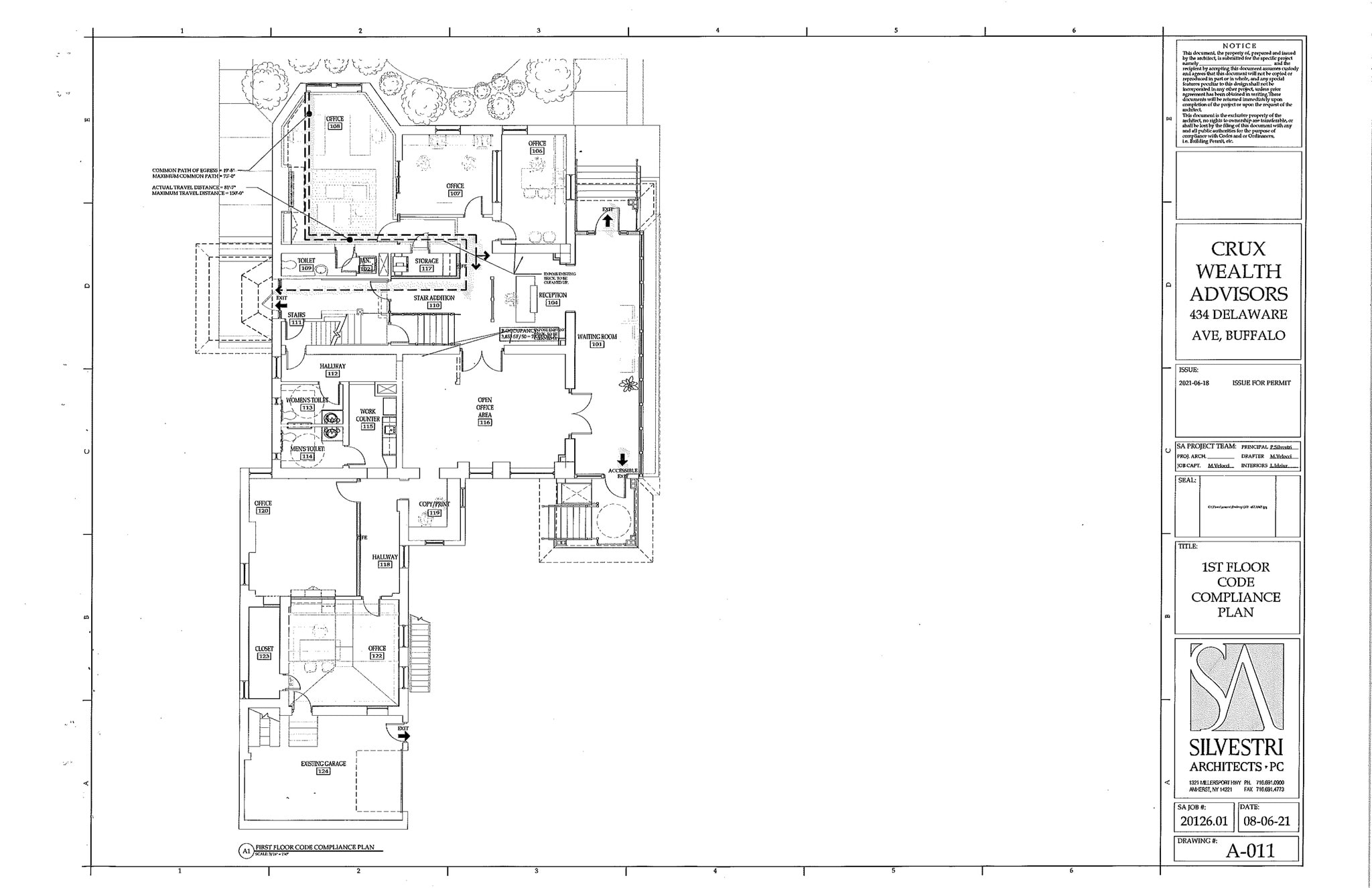 434 Delaware Ave, Buffalo, NY à louer Plan de site– Image 1 sur 1