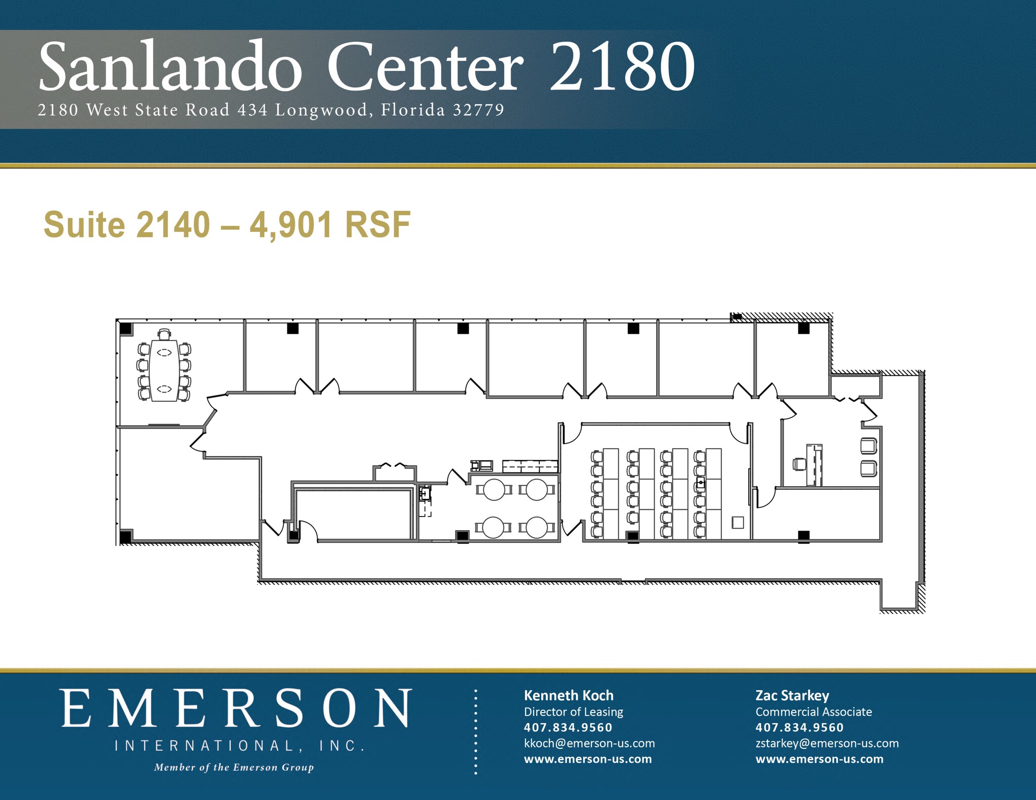 2170 W State Road 434, Longwood, FL à louer Plan de site– Image 1 sur 1