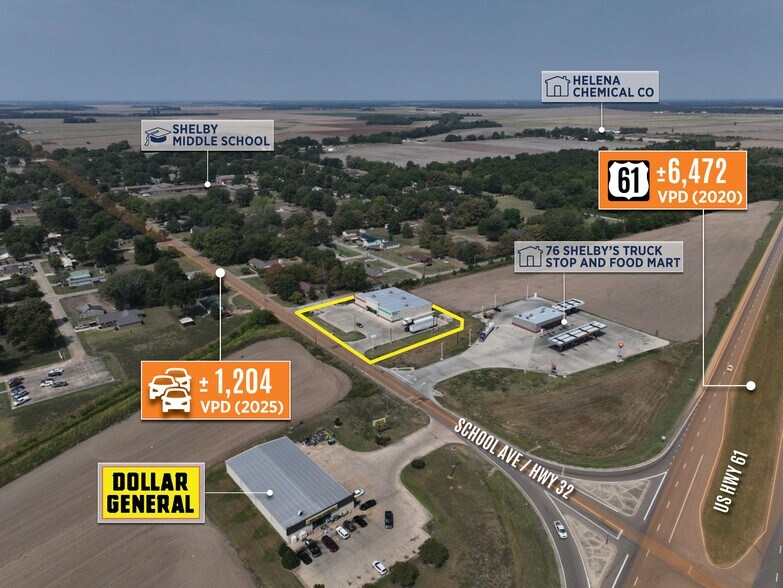 1011 E School Ave, Shelby, MS à vendre - Photo de l’immeuble – Image 3 sur 10