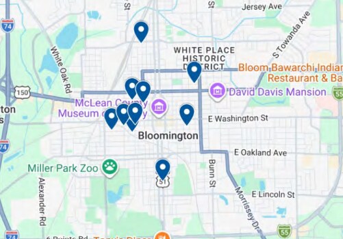 1109 S Main St, Bloomington, IL à vendre - Photo principale – Image 1 sur 1