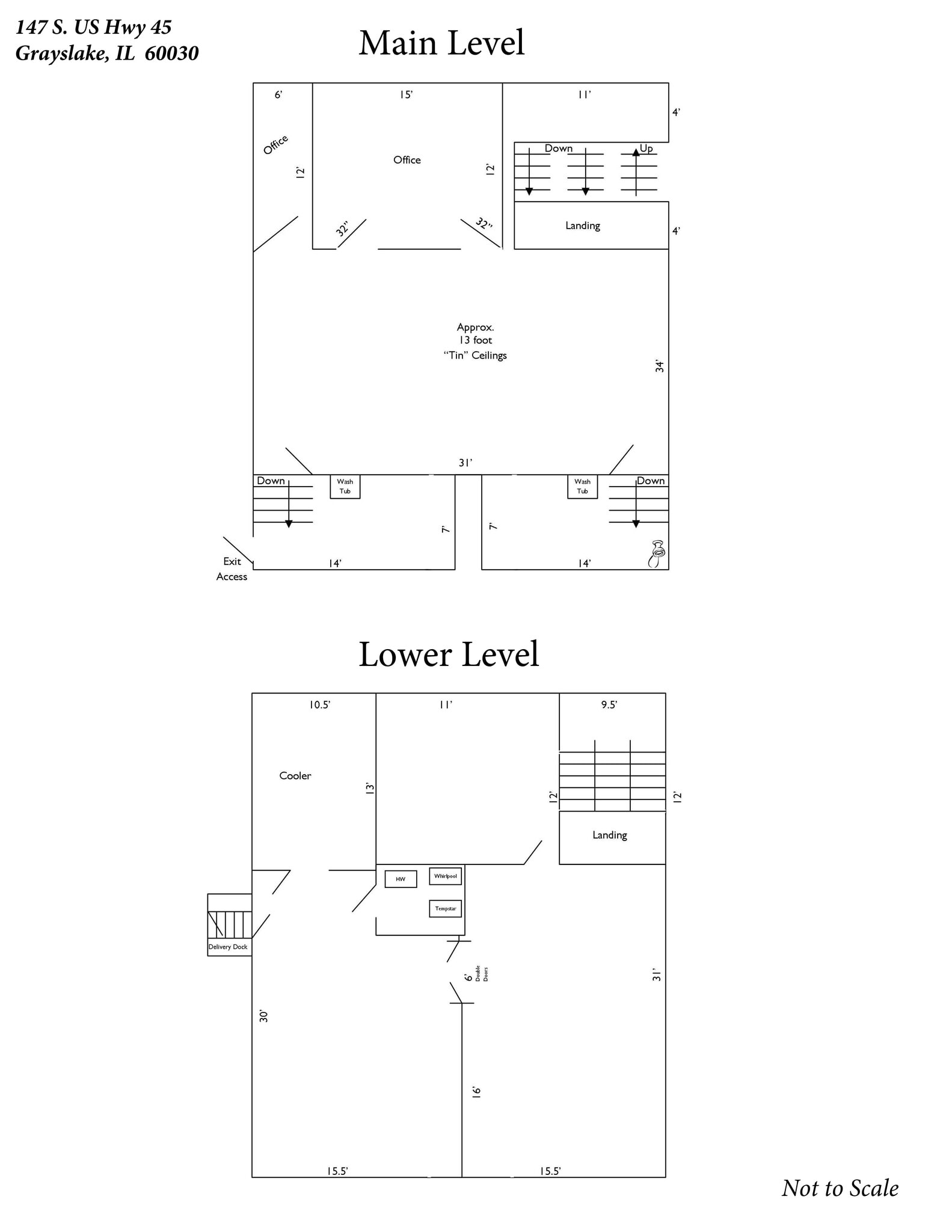 147 S US Highway 45, Grayslake, IL à louer Plan de site– Image 1 sur 26