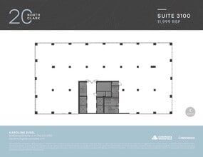 20 N Clark St, Chicago, IL à louer Plan d’étage– Image 1 sur 1