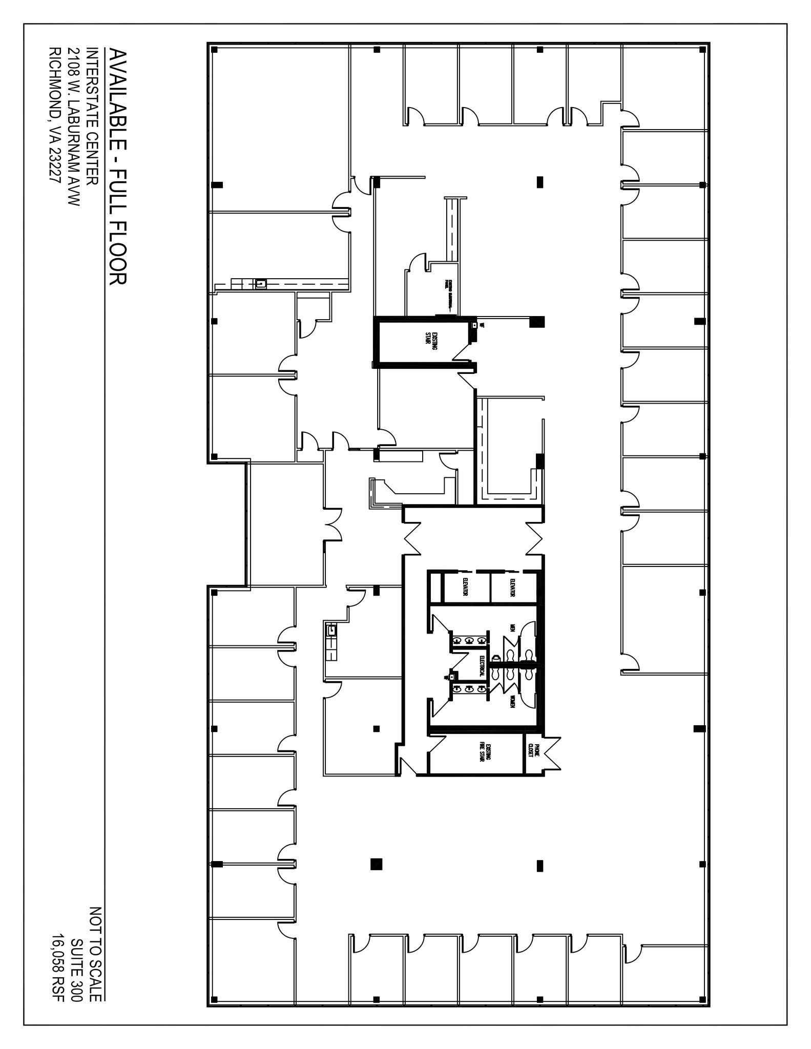 2108 W Laburnum Ave, Richmond, VA à louer Plan de site– Image 1 sur 1