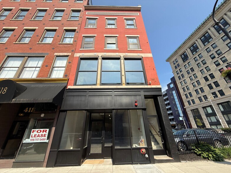 416-426 Main St, Worcester, MA à louer - Photo de l’immeuble – Image 1 sur 9