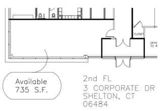 3 Corporate Dr, Shelton, CT à louer Plan d’étage– Image 1 sur 1