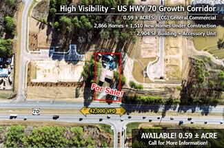 Plus de détails pour 2104 US 70 Hwy, Durham, NC - Terrain à vendre