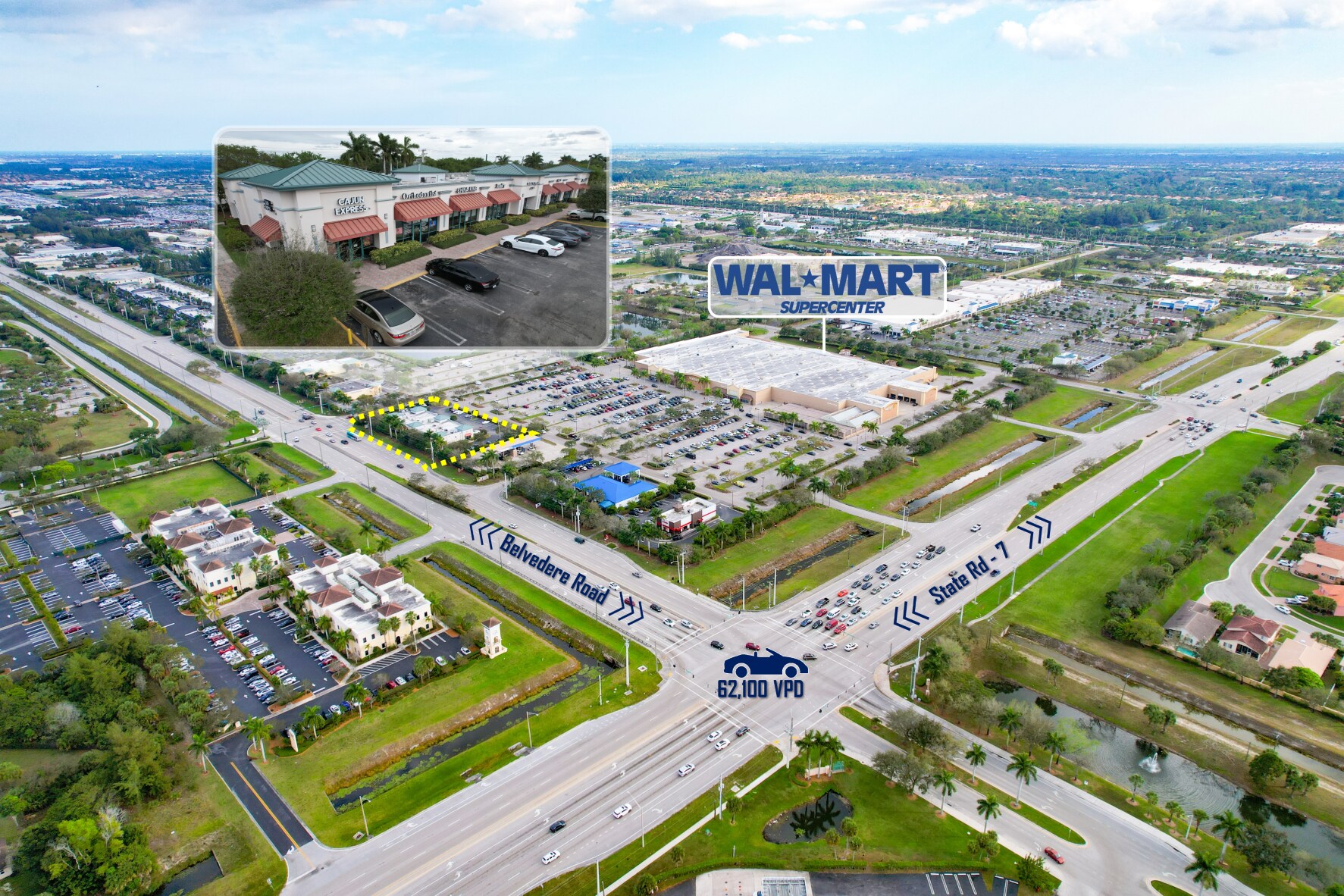 9940 Belvedere Rd, Royal Palm Beach, FL à vendre Photo de l’immeuble– Image 1 sur 7