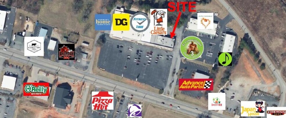11090 Asheville Hwy, Inman, SC à louer - Photo de l’immeuble – Image 2 sur 2
