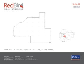 3560 W Camp Wisdom Rd, Dallas, TX à louer Plan de site– Image 1 sur 1