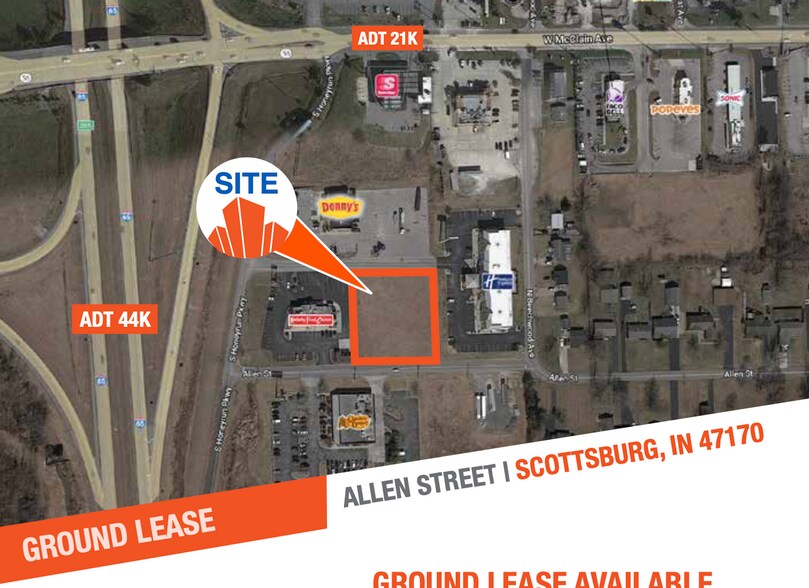 Allen Street, Scottsburg, IN à louer - Photo principale – Image 1 sur 8
