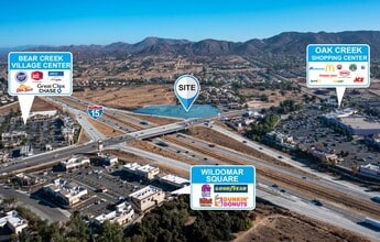 23825 Catt Rd, Wildomar, CA - Vue aérienne vue de carte