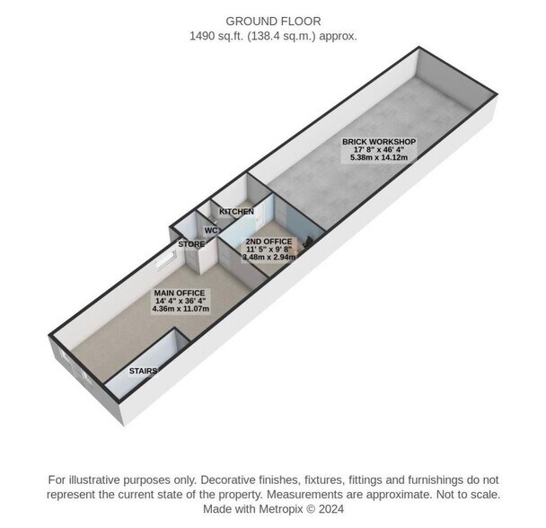 98 Thorpe Lea Rd, Egham à vendre - Plan d’étage – Image 2 sur 3