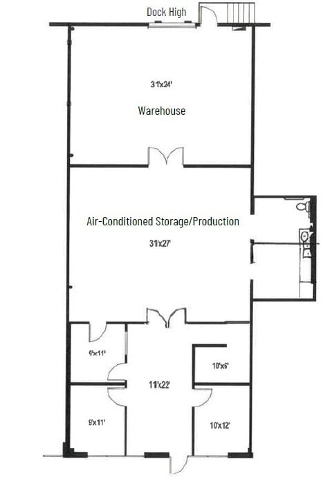3212-3214 Belt Line Rd, Farmers Branch, TX à louer Plan d’étage– Image 1 sur 1