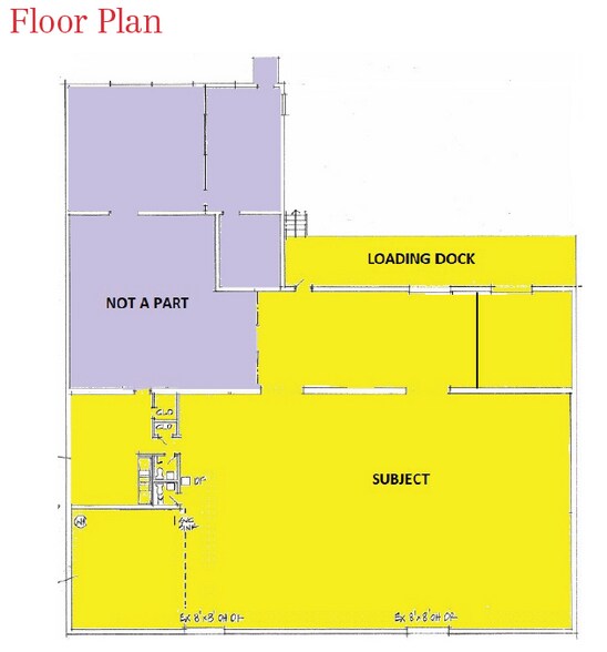 960 E 17th St, Tucson, AZ à louer - Plan d’étage – Image 2 sur 5