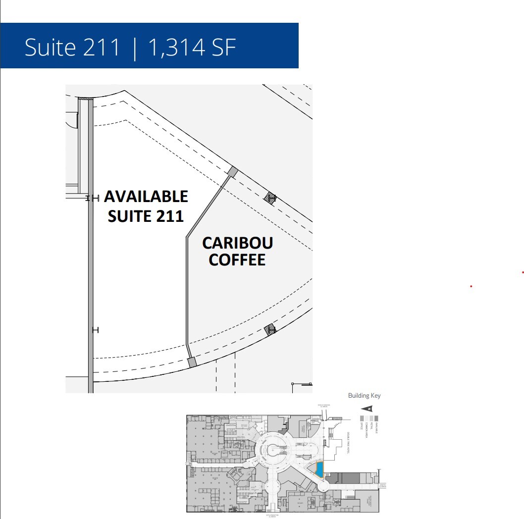 444 Cedar St, Saint Paul, MN à louer Plan d’étage– Image 1 sur 1