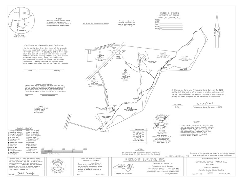 TBD NC-561, Louisburg, NC à vendre - Plan de site – Image 2 sur 2