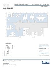 9100 Wilshire Blvd, Beverly Hills, CA à louer Plan d’étage– Image 1 sur 1