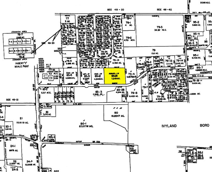 730 Louis Dr, Warminster Township, PA à louer - Plan cadastral – Image 3 sur 11