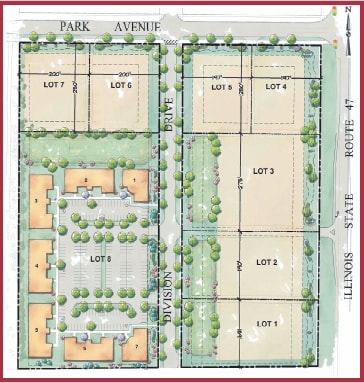 472 N State Route 47, Sugar Grove, IL à louer - Plan de site – Image 2 sur 5