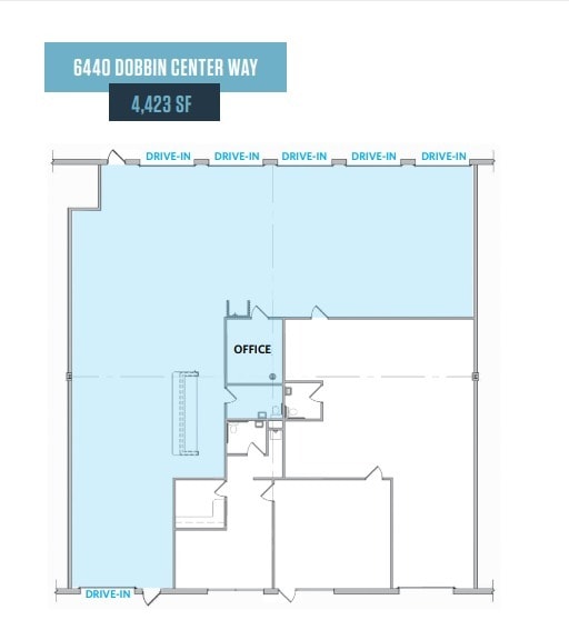 6400-6470 Dobbin Center Way, Columbia, MD à louer Plan d’étage– Image 1 sur 1