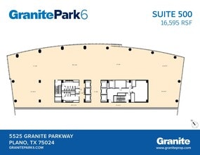 5525 Granite Parkway, Plano, TX à louer Plan d’étage– Image 2 sur 2