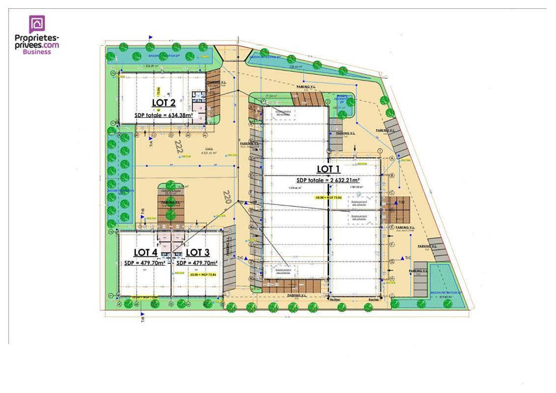 Industriel/Logistique dans Montélimar à vendre Plan de site– Image 1 sur 9