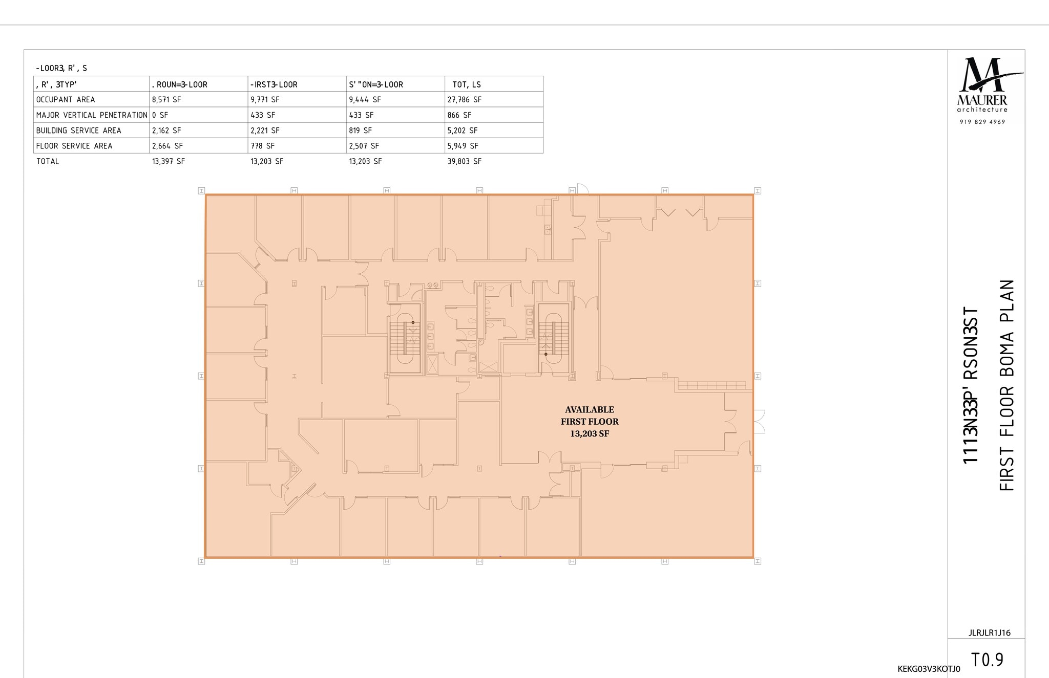 222 N Person St, Raleigh, NC à louer Plan de site– Image 1 sur 1