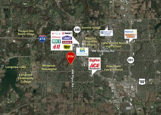 Plus de détails pour NW Pryor Rd NW O'Brien Rd, Lee's Summit, MO - Terrain à vendre