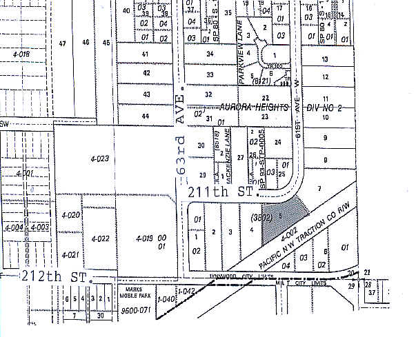6116 211th St SW, Lynnwood, WA à louer Plan cadastral– Image 1 sur 3