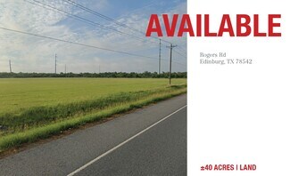 Plus de détails pour Rogers Rd, Edinburg, TX - Terrain à louer