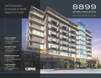 Plus de détails pour 8899 Beverly Blvd, West Hollywood, CA - Local commercial à louer