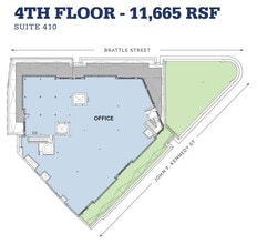 18-24 Brattle St, Cambridge, MA à louer Plan d’étage– Image 2 sur 9