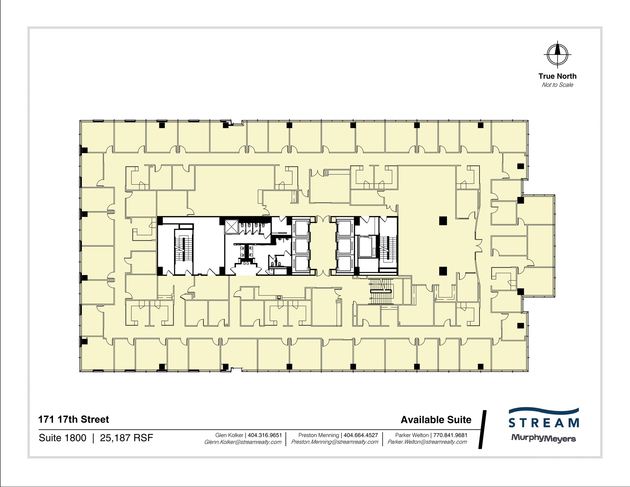 171 17th St NW, Atlanta, GA à louer Plan de site– Image 1 sur 1