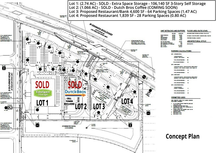 Granada Blvd & Old Kings Rd, Ormond Beach, FL à louer - Plan de site – Image 2 sur 2