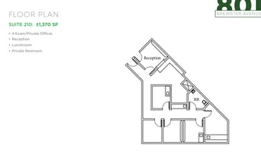 801 Brewster Ave, Redwood City, CA à louer Plan d’étage– Image 2 sur 2