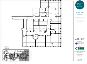 1819 Peachtree Rd NE, Atlanta, GA à louer Plan d’étage– Image 1 sur 1