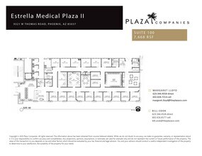 9321 W Thomas Rd, Phoenix, AZ à louer Plan d’étage– Image 1 sur 1