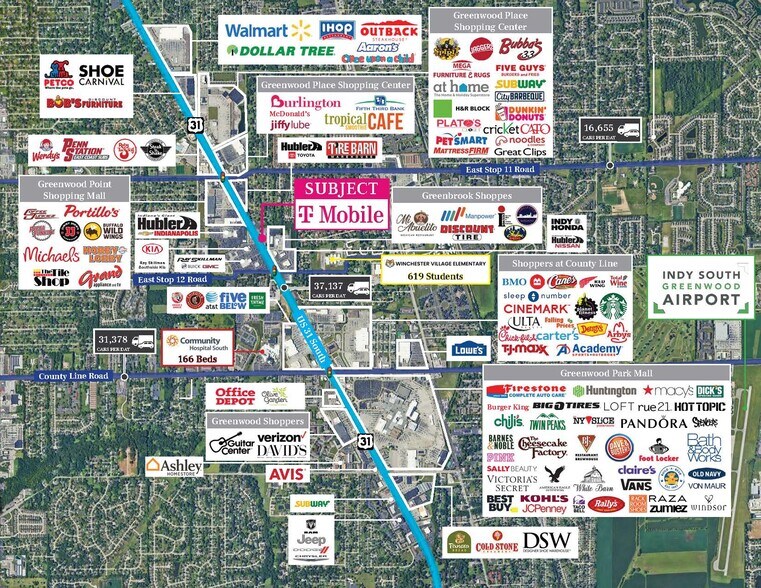 8241 US 31 S, Indianapolis, IN à vendre - Photo de l’immeuble – Image 2 sur 5