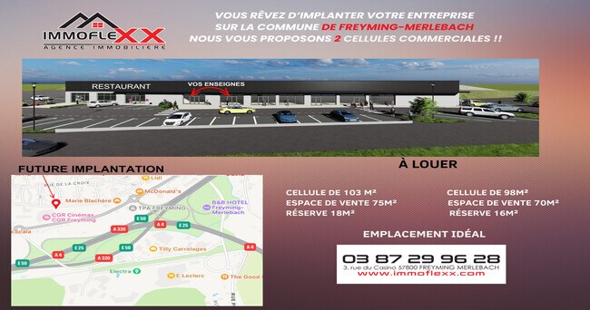 Plus de détails pour Local commercial à louer