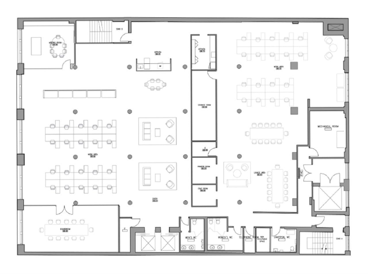 211 Yonge Street, Toronto, ON à louer Plan d’étage– Image 1 sur 1