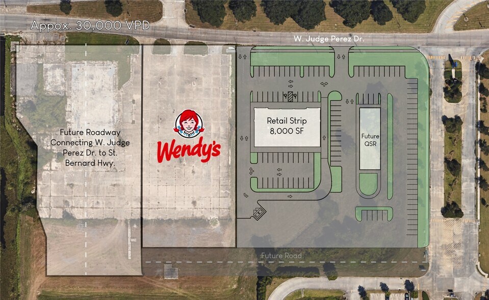 7900 W Judge Perez Dr, Arabi, LA à louer - Photo de l’immeuble – Image 2 sur 5