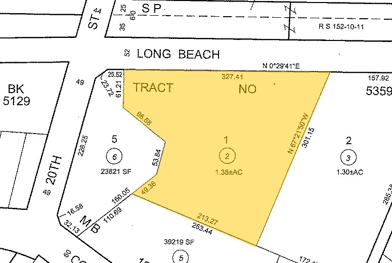 2025-2027 Long Beach Ave, Los Angeles, CA à louer - Plan cadastral – Image 2 sur 43