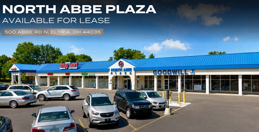 466-512 N Abbe Rd, Elyria, OH à louer - Photo de l’immeuble – Image 1 sur 7