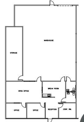 9040 Kenamar Dr, San Diego, CA à louer Plan d’étage– Image 1 sur 1