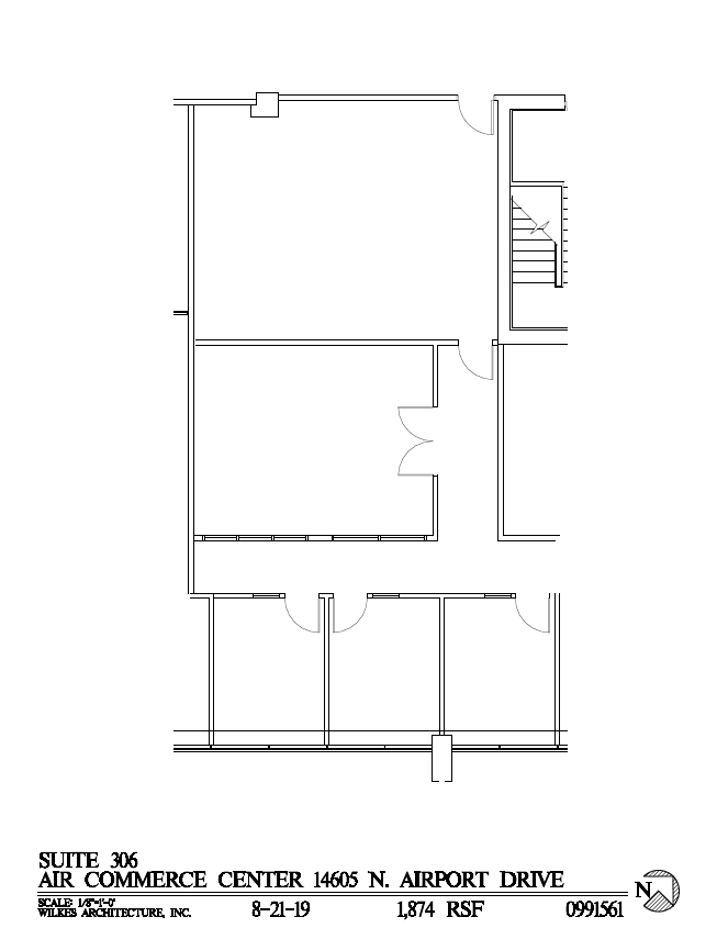 14605 N Airport Dr, Scottsdale, AZ à louer Plan d’étage– Image 1 sur 1