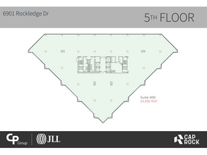 6903 Rockledge Dr, Bethesda, MD à louer Plan d’étage– Image 1 sur 1